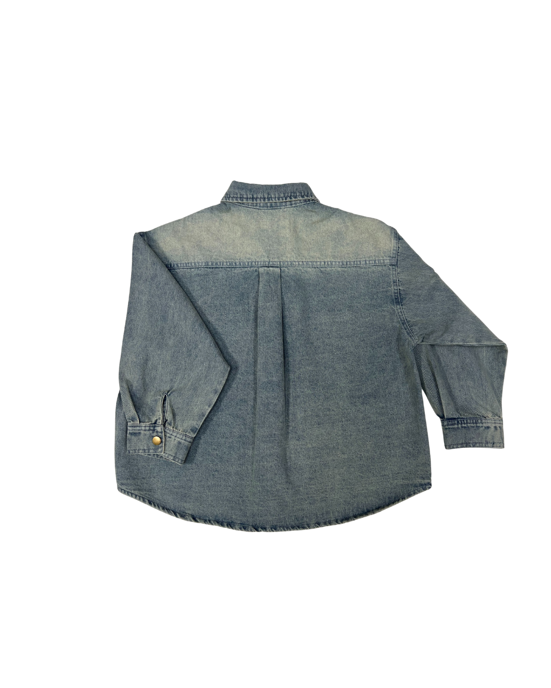 Camisa de mezclilla unisex