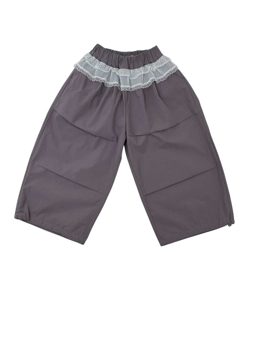 Pantalón bombacho con encaje 🖤👖