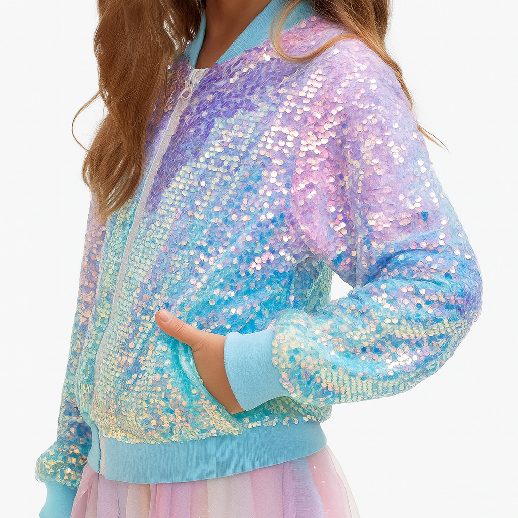 Chaqueta lentejuelas Rainbow Shine 🌈✨