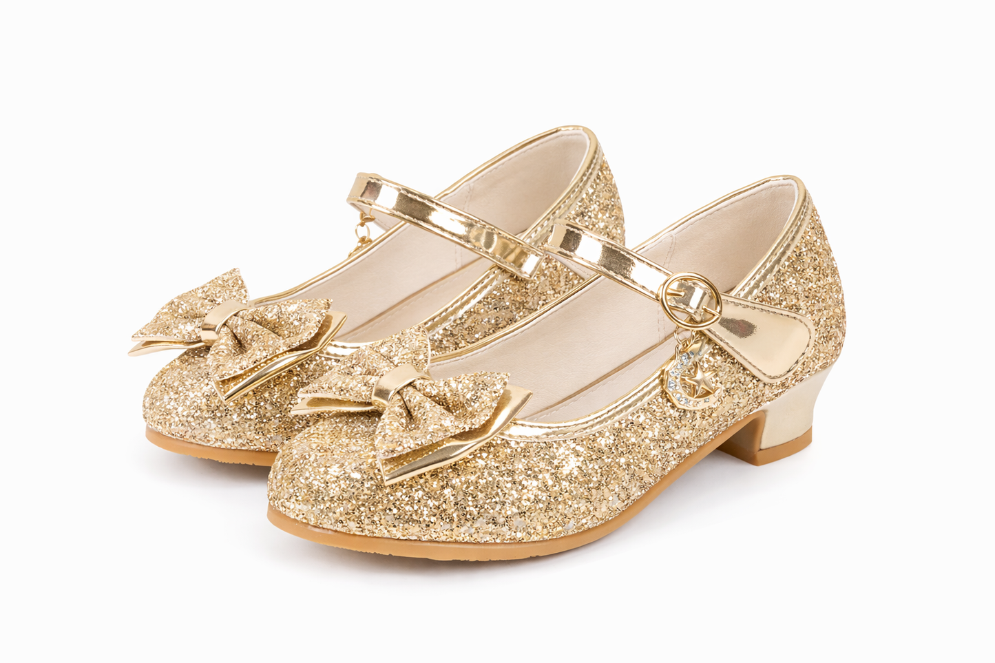 Zapato liso glitter