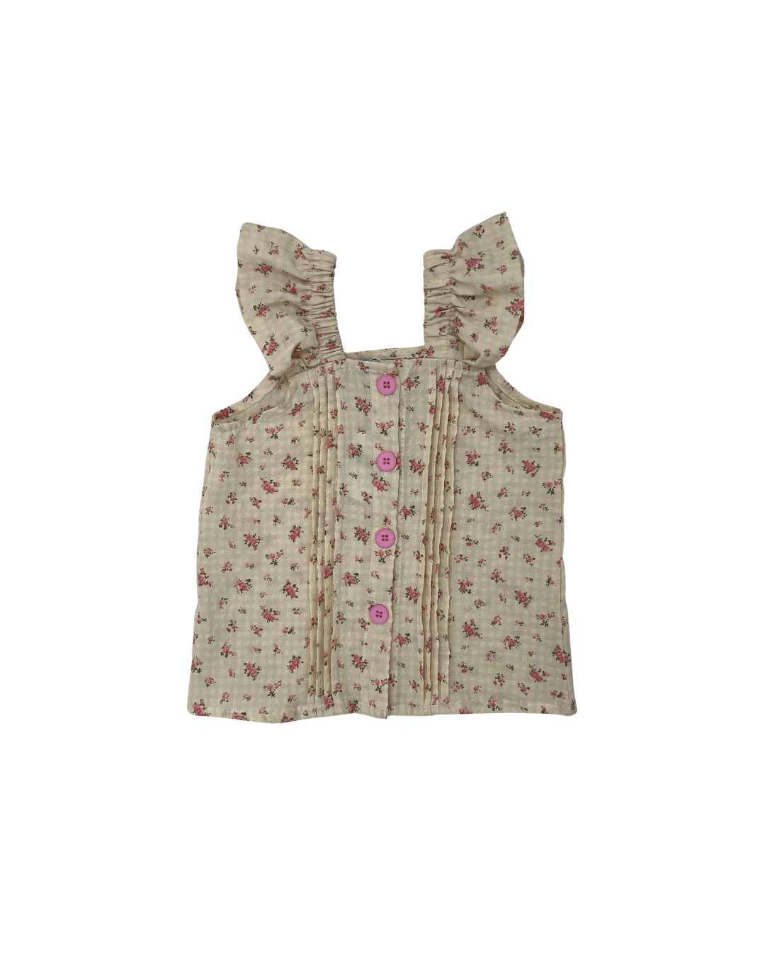 Conjunto blusa + falda rosada 🌷
