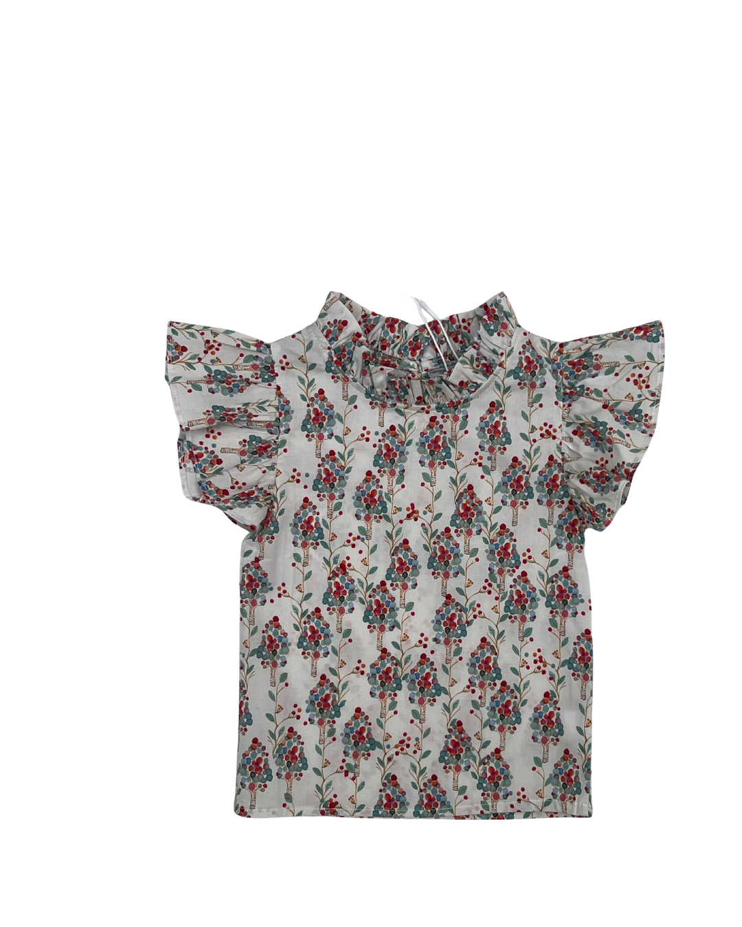 Blusa floral con vuelos 🌸