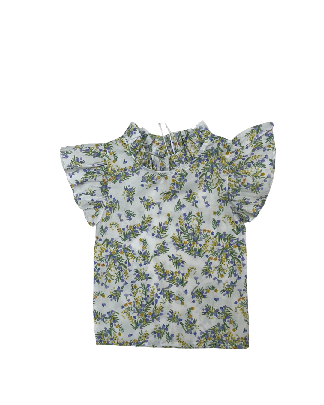 Blusa floral con vuelos 🌸