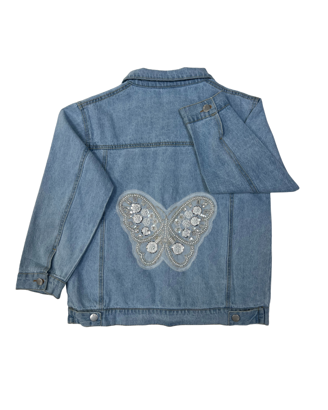 Chaqueta denim mariposa 🦋💙