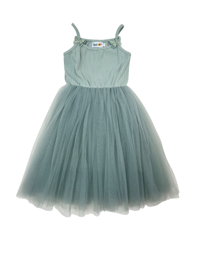 Vestido Infantil Tul 💚🌸