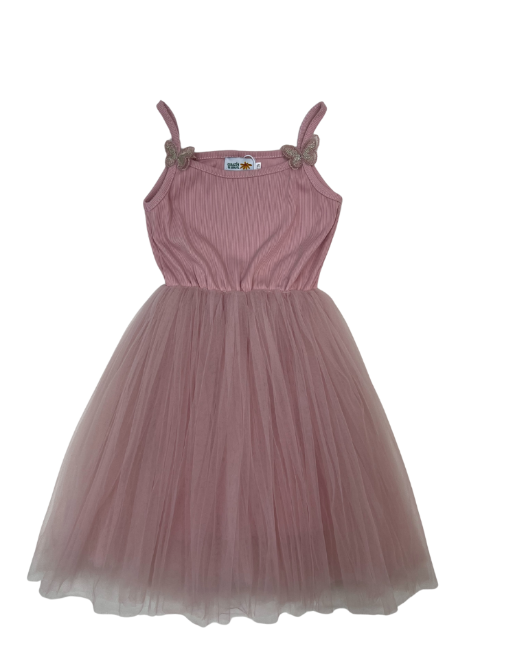 Vestido Infantil Tul 💚🌸