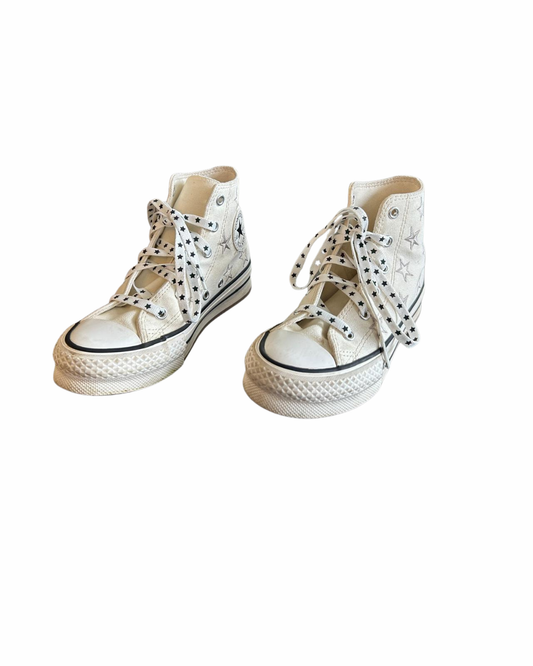 Cordones estrellas reflectantes colores