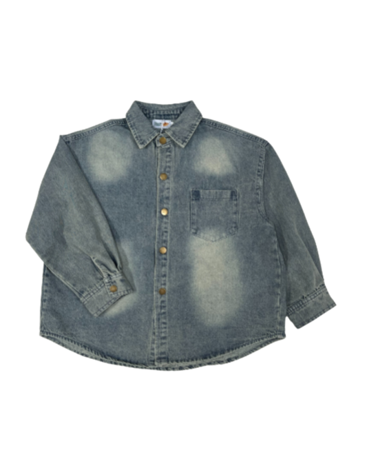 Camisa de mezclilla unisex