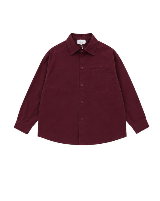 Camisa burdeo