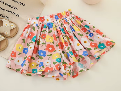 Falda pantalón sunny bloom 🌺
