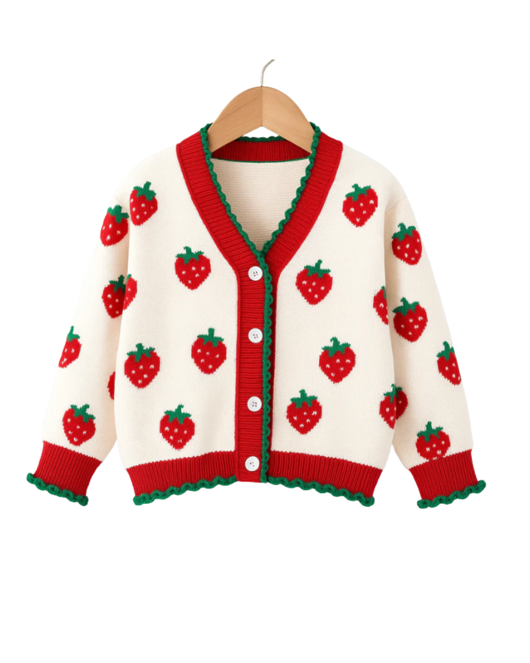 Chaleco frutillas
