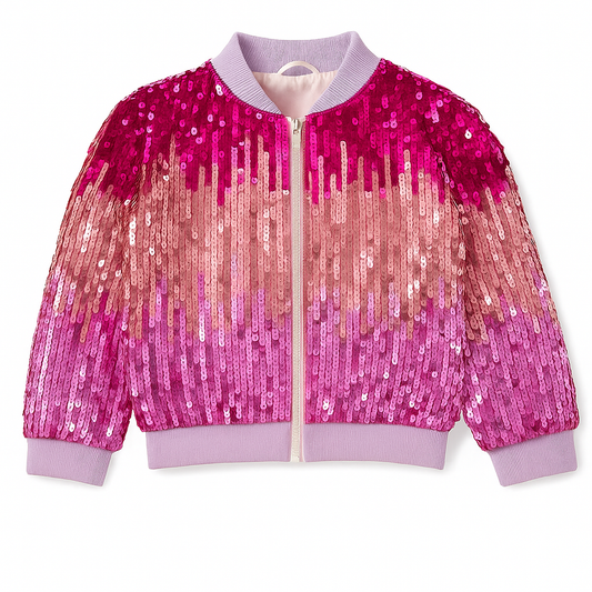 Chaqueta lentejuelas Pink Stardust 💕