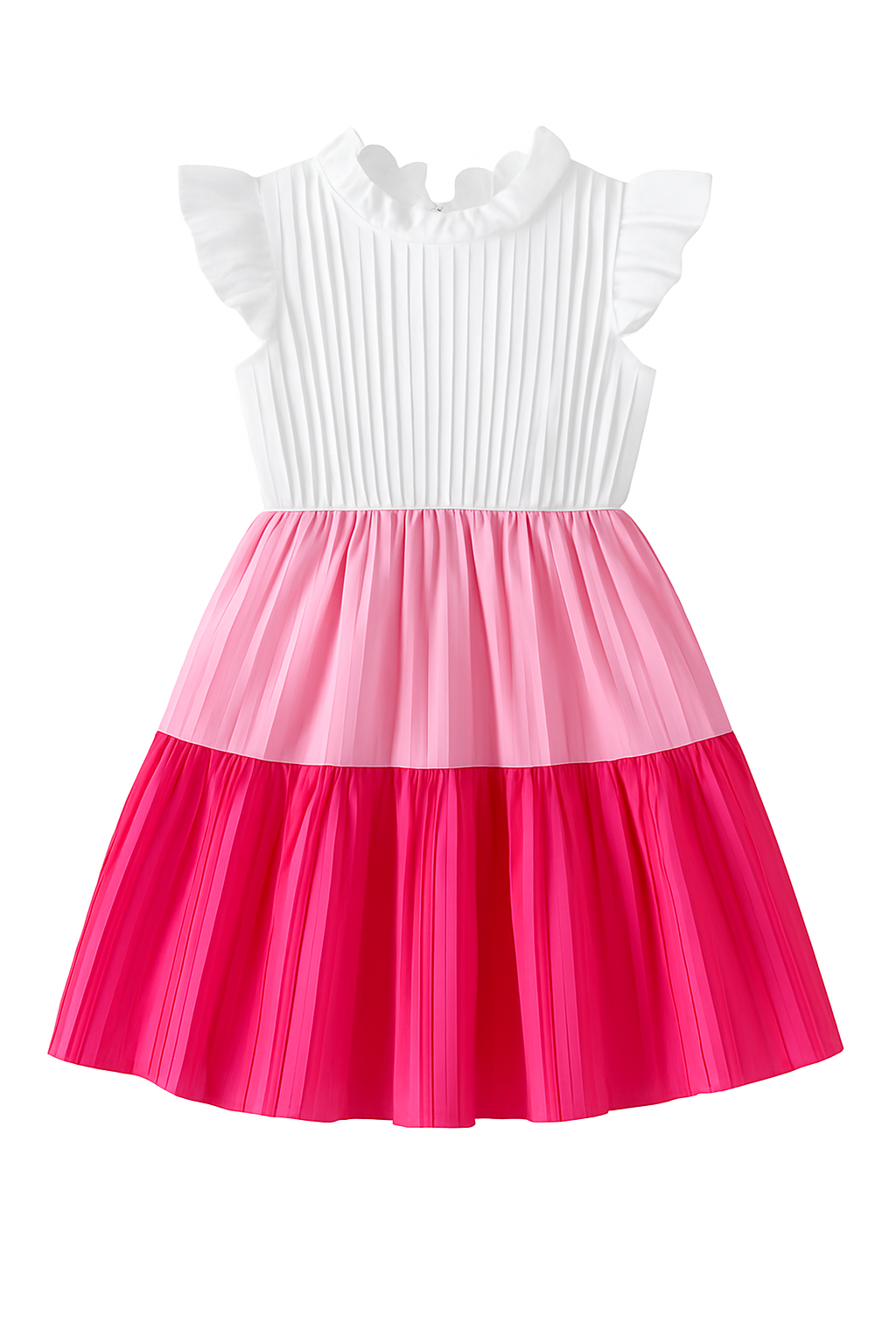 Vestido pink arcoiris 🌷
