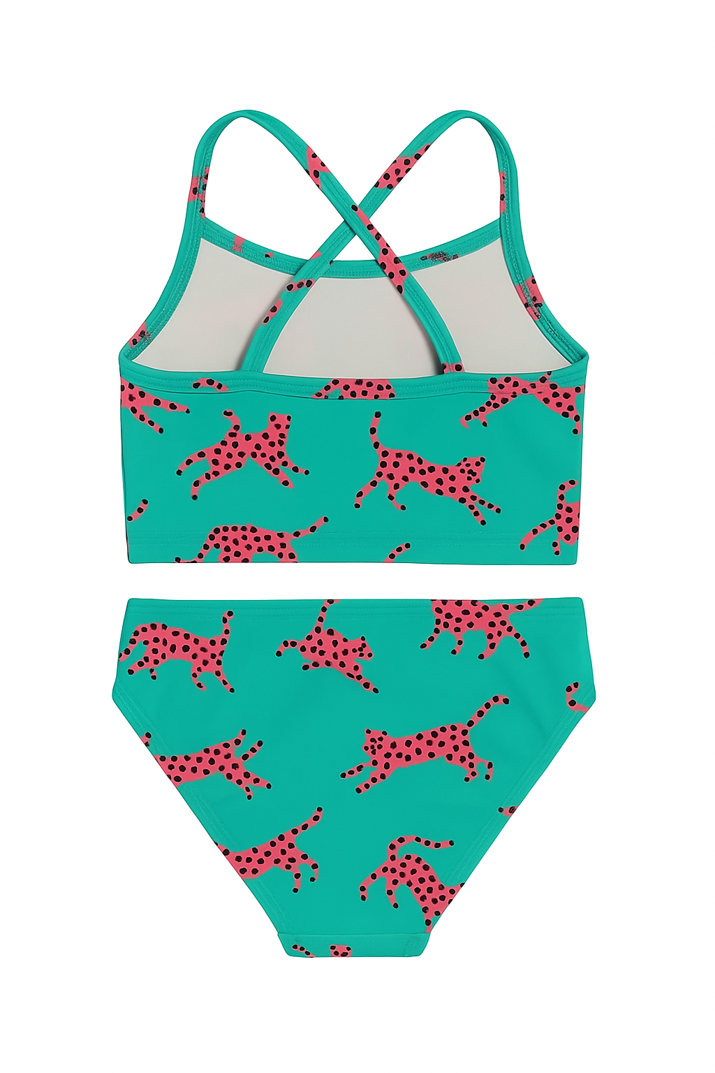 Bikini Leopardo Aqua 🍃🐆