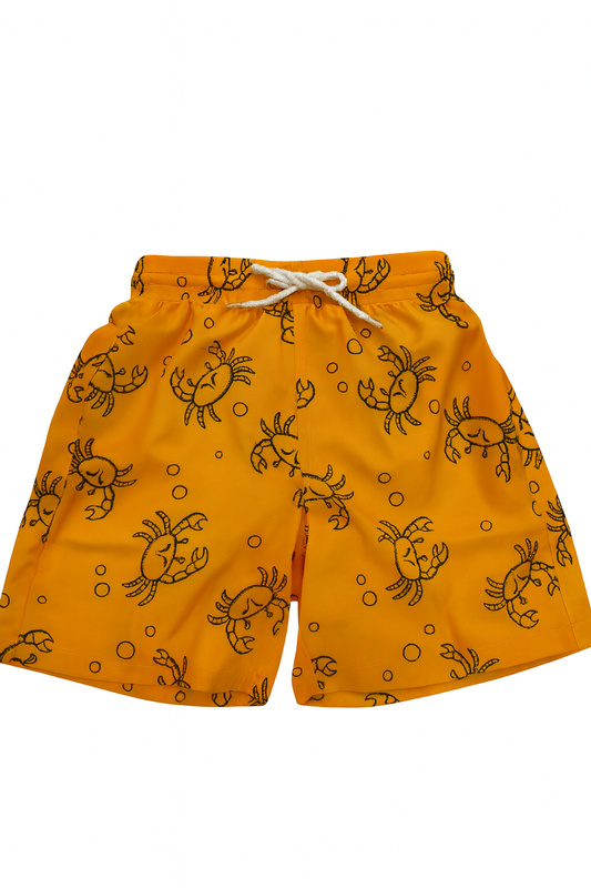 Traje Baño crabby yellow 🦀🌞💛