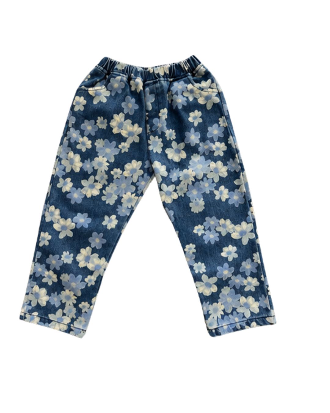 Conjunto Denim Floral