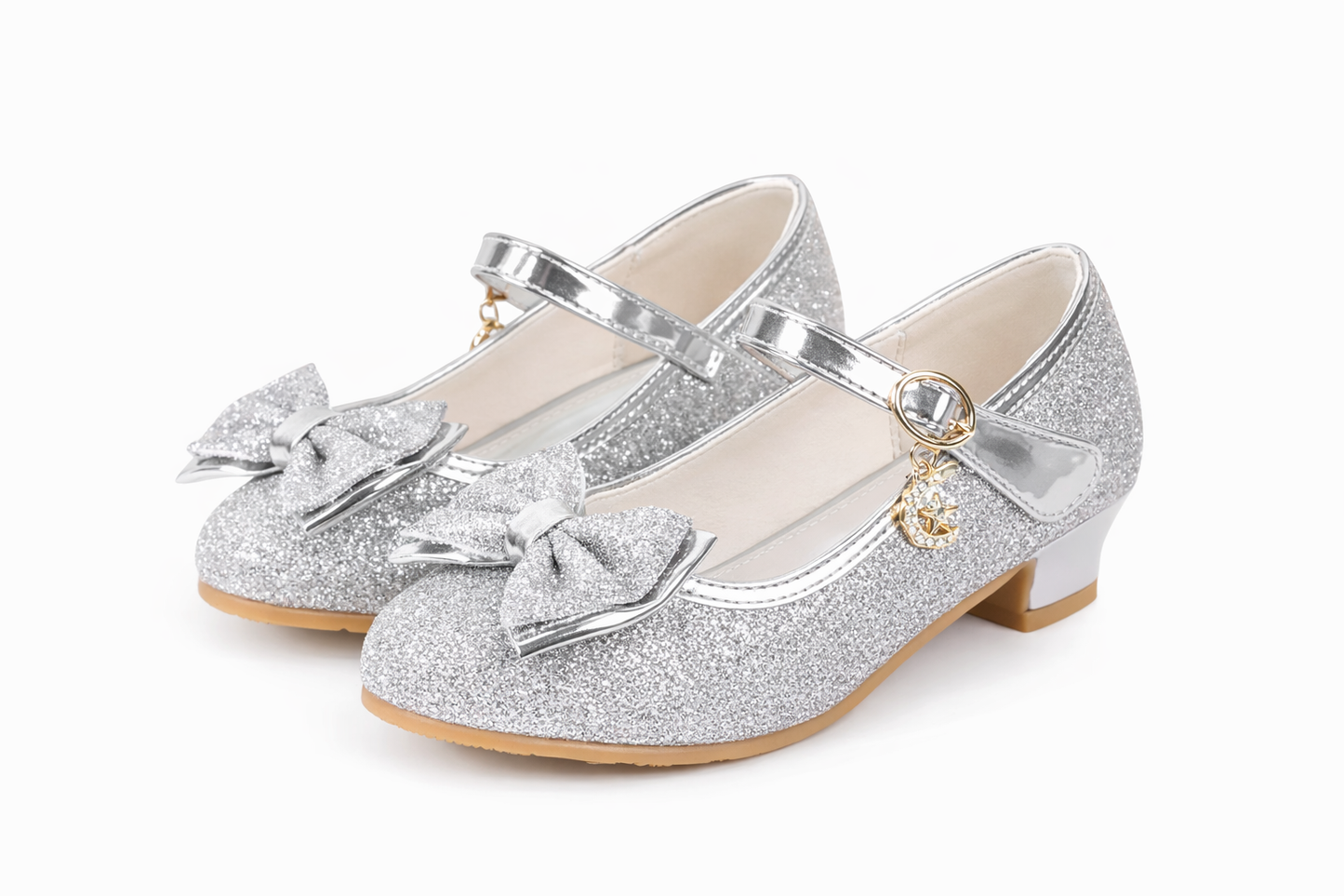 Zapato liso glitter