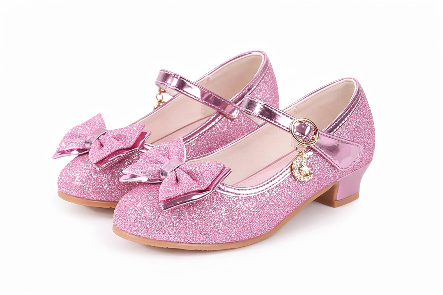 Zapato liso glitter