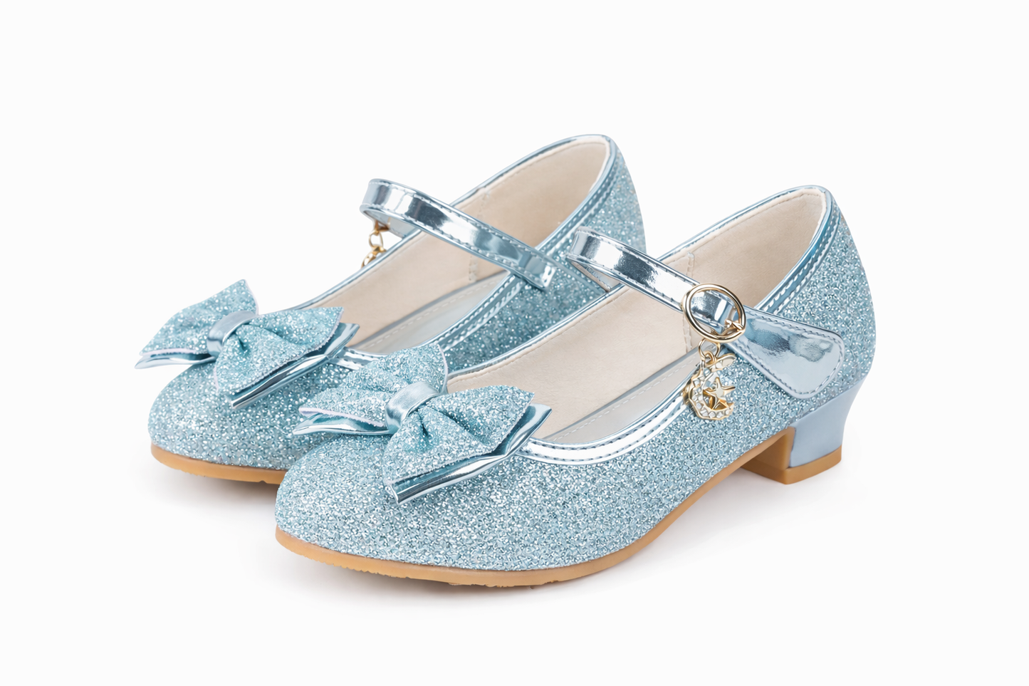 Zapato liso glitter
