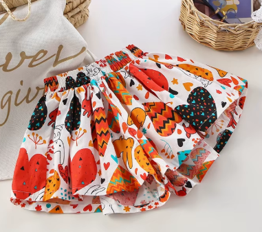 Falda pantalón heart pop 💖