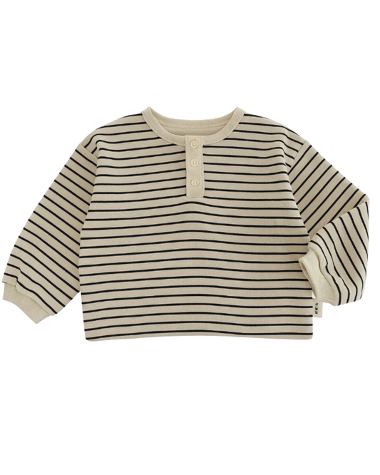 Polera manga larga rayada