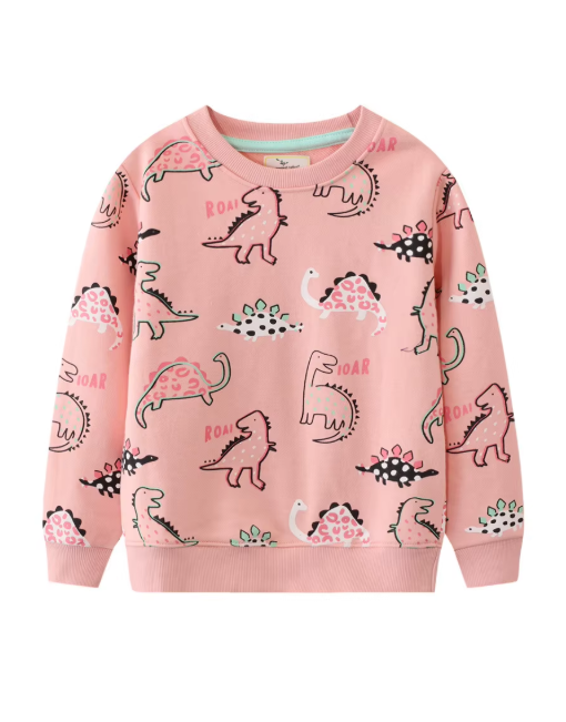 Polerón Pink Dino