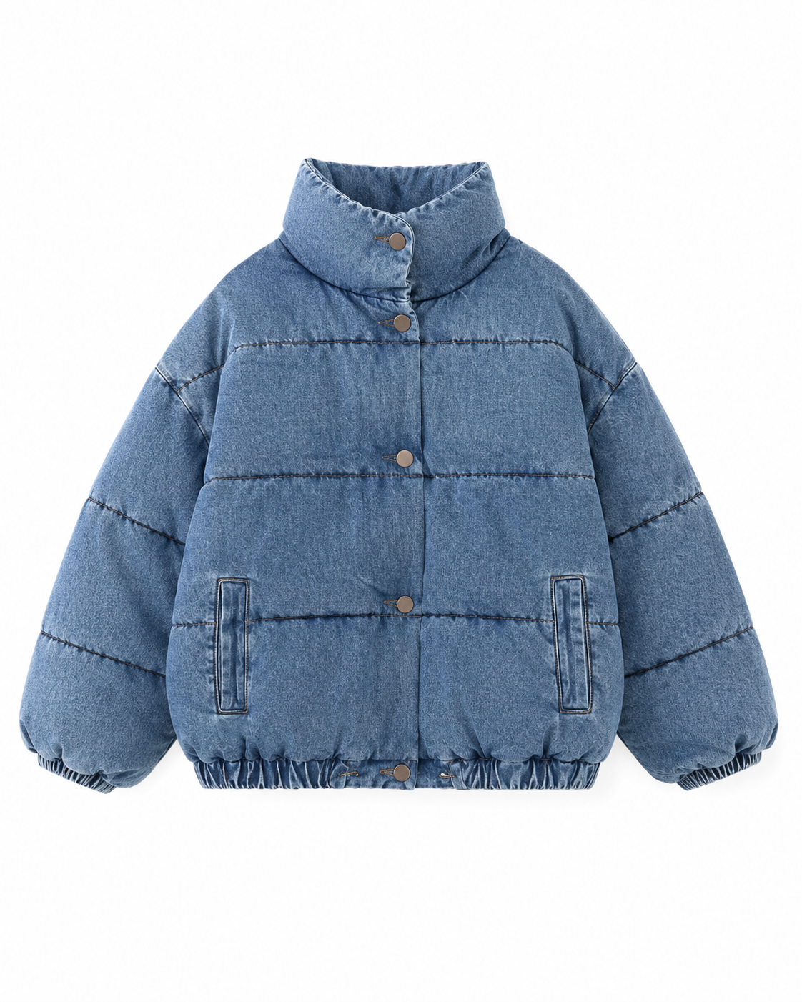 Chaqueta Denim Acolchada