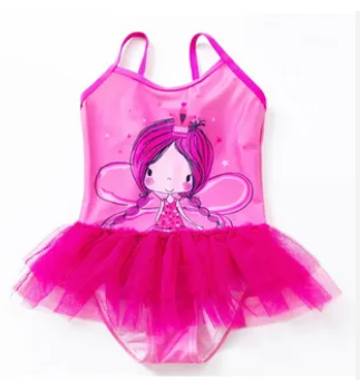 Traje de baño “Pink Ballet Mermaid” 🩰